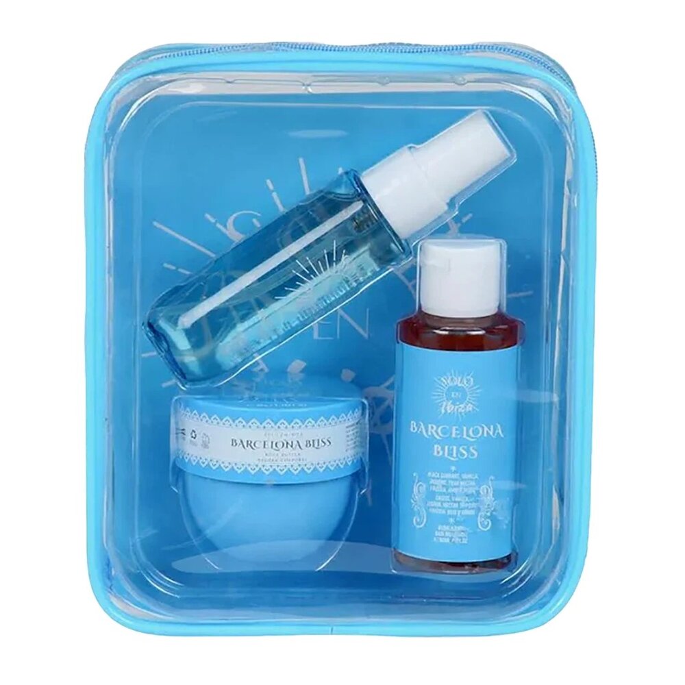 3pc SOLO EN IBIZA Women's Body Care Gift Set in Barcelona Bliss